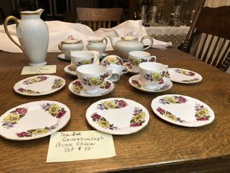 Tea Set Gainsborough England , Haviland Limoges Tea Pot Cash/Venmo Pickup WBLake Home