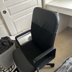 Black ikea office chair
