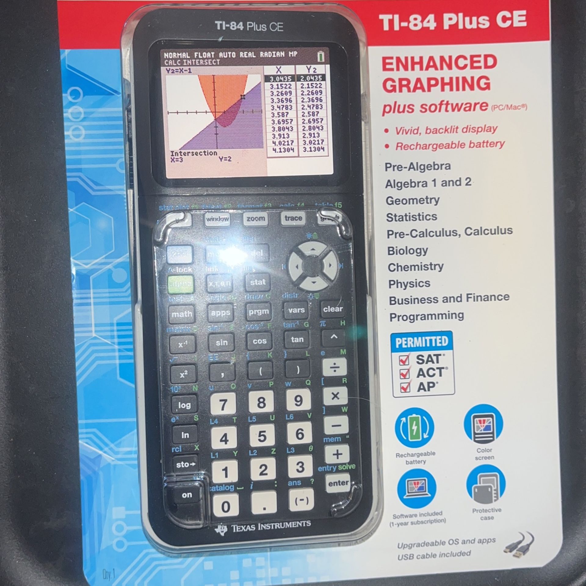 TI-84 Plus CE Texas Instrumnets 