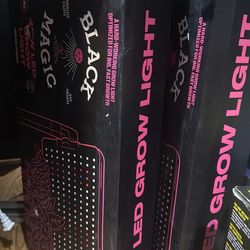 Black magic plant LED grow lights