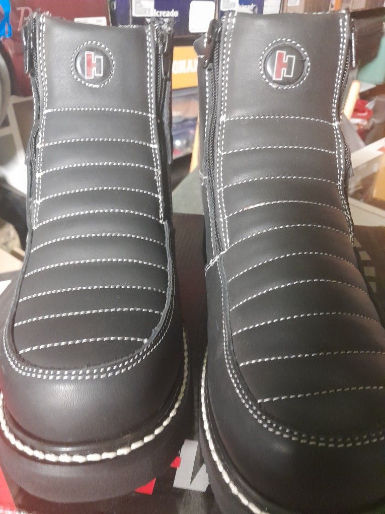 Hammer Work Boots For Men Size 9 Steel Toed