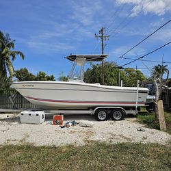 Sport Craft 1989, 23 feet 2 inches.