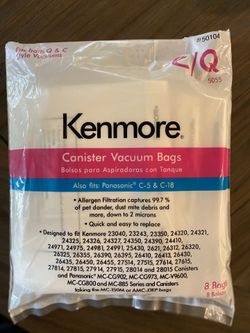 Kenmore Vacuum Bags