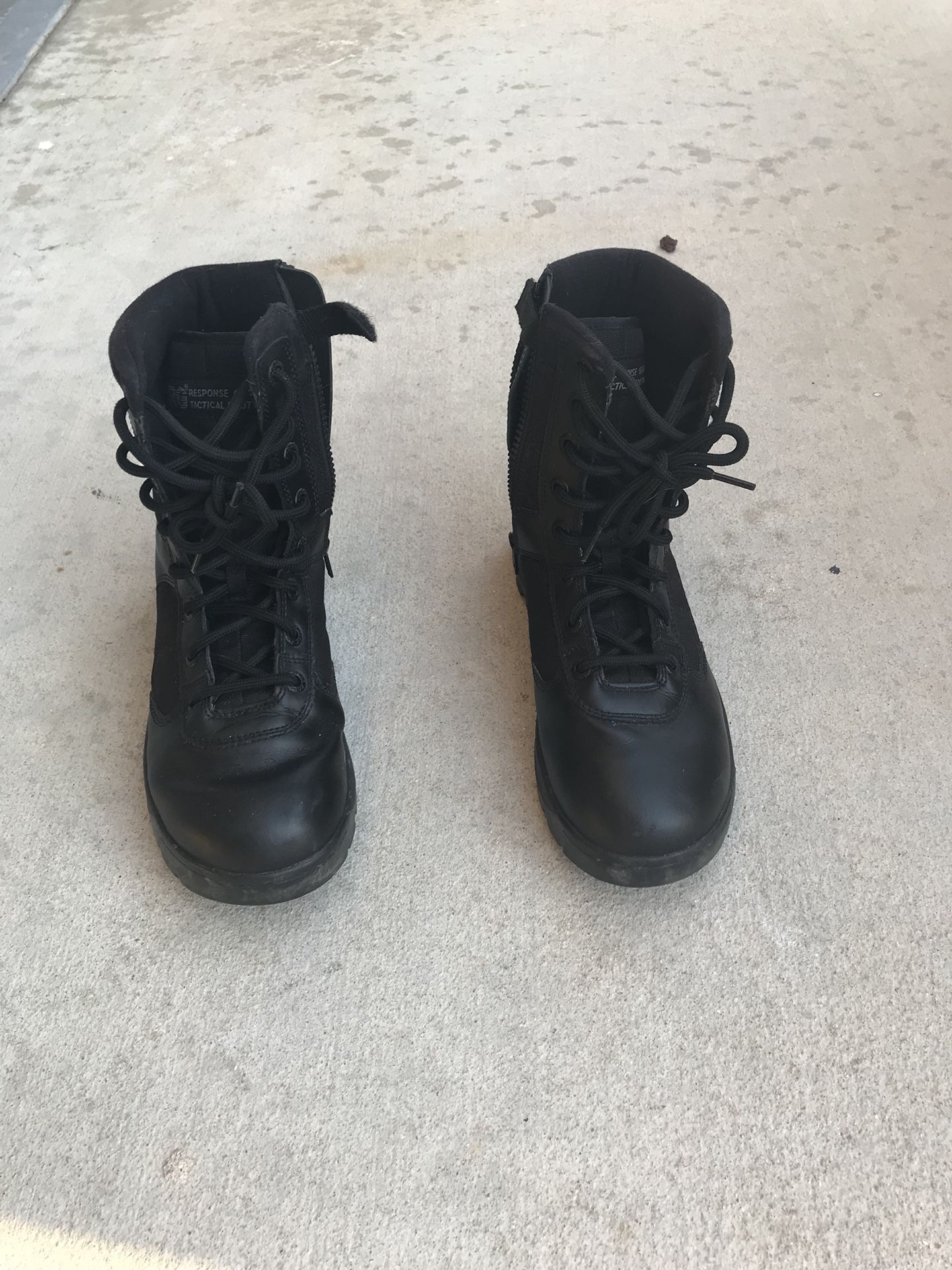 Tactical Boots size 8.5 mens/ 10.5 womens