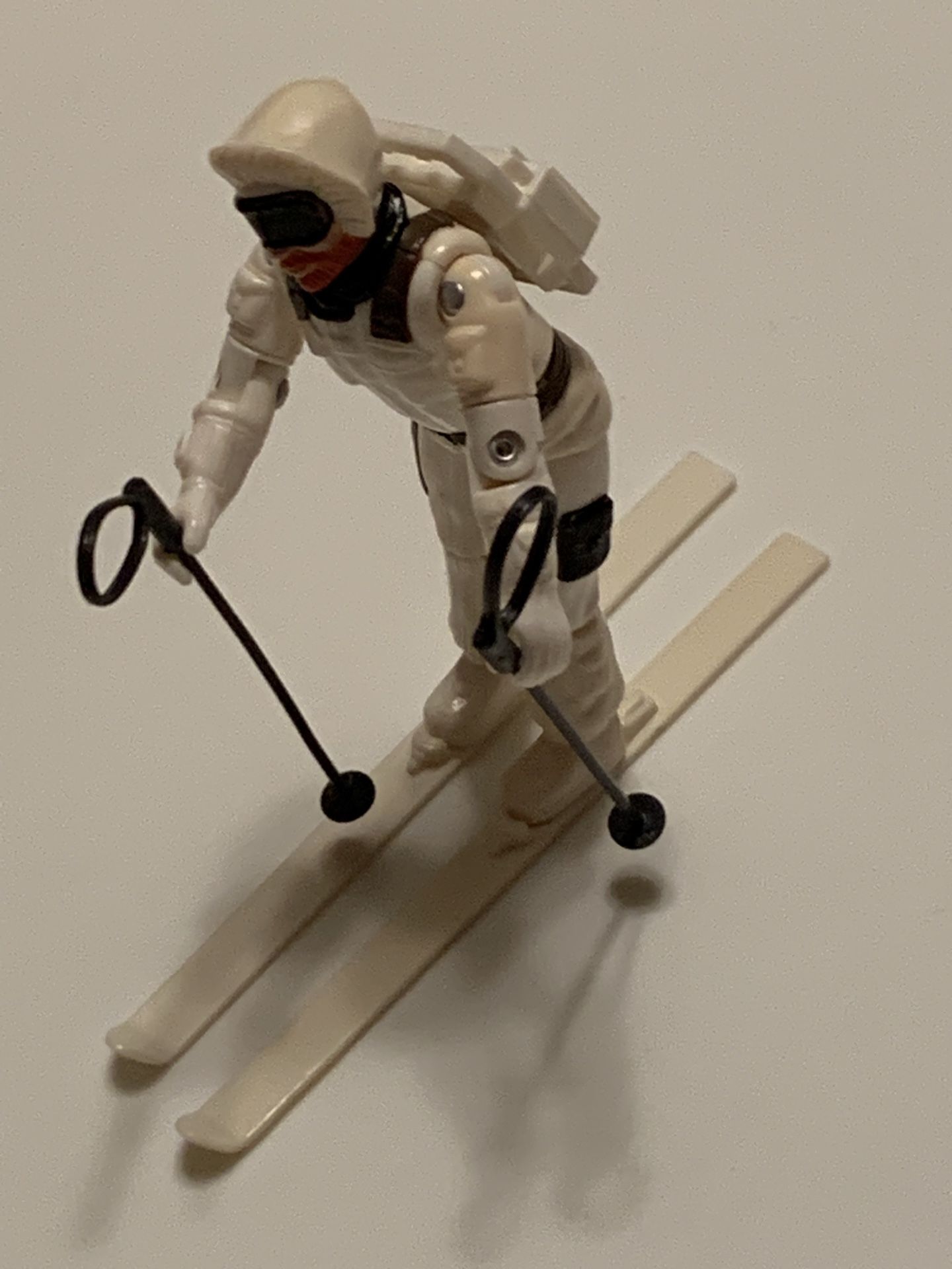 G I JOE ARCTIC TROOPER (SNOW JOB) From 1983 with ACCESSORIES