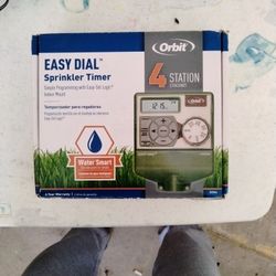 ORBIT 4 STATION SPRINKLER TIMER 