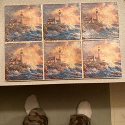 Thomas Kinkade Ceramic Tiles