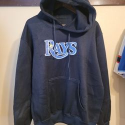 Tampa Bay Rays Hoodie Jacket LG 🔥