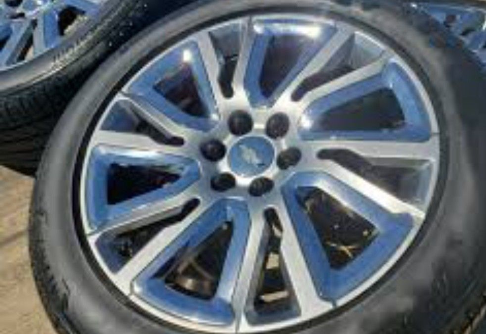 Chevrolet Suburban Rims Chevy Tahoe Wheels Silverado Trail Boss High ...