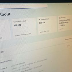 Dell Optiplex i3 16gb RAM Win 11 Pro SFF