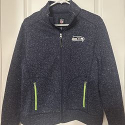 Ladies Seahawks Fleece Jacket Size Large