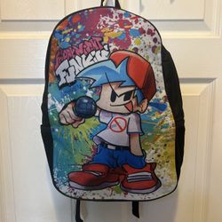 Friday Night Funkin Backpack Students Bookbag men women Teens Travel bag 2