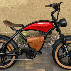 ⚡️🔋🔌Brand New Hidoes 1000 Watt Vintage Chopper Style Electric Bikes Available Professionally Assembled Tune Ready To Ride Free Delivery $950+Tax ⬇️