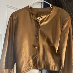 WOMENS LEATHER JACKET (SM)