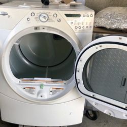 Whirlpool Duet steam dryer