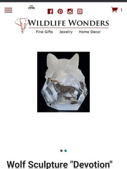 Wolf Sculpture