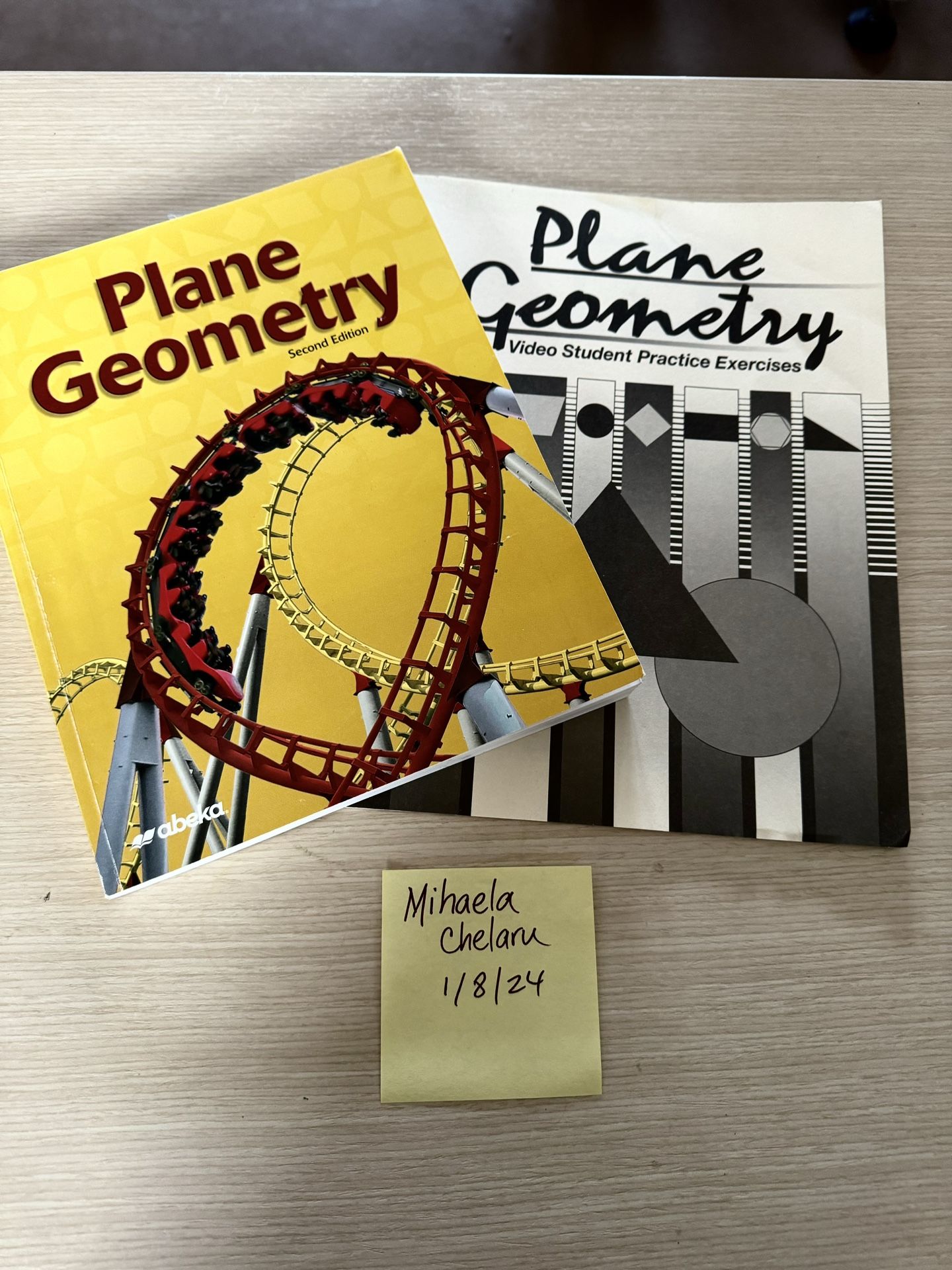 ABeka Plane Geometry Books