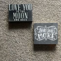 I Love You Wall Decoration 