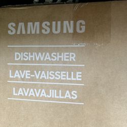 New Dishwasher Samsung Never Used 