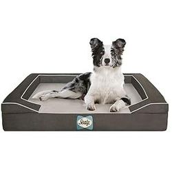 Brand New Sealy Luxury Dog Bed – Cooling Gel, Memory Foam, Orthopedic & Odor-Absorbing – 42x32x8”