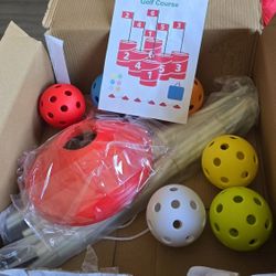 Backyard Golf Games Portable 6 Holes with Balls Outdoor Games for Adults, Family and Kids Play Camping, Lawn, Park, Beach, Yard