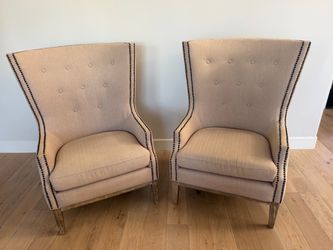 Pair of Four Hands Lillian ocasional chairs