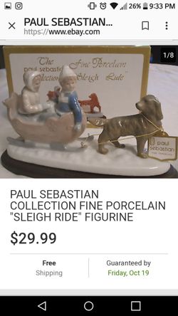 VINTAGE PAUL SEBASTIAN FINE PORCELAIN