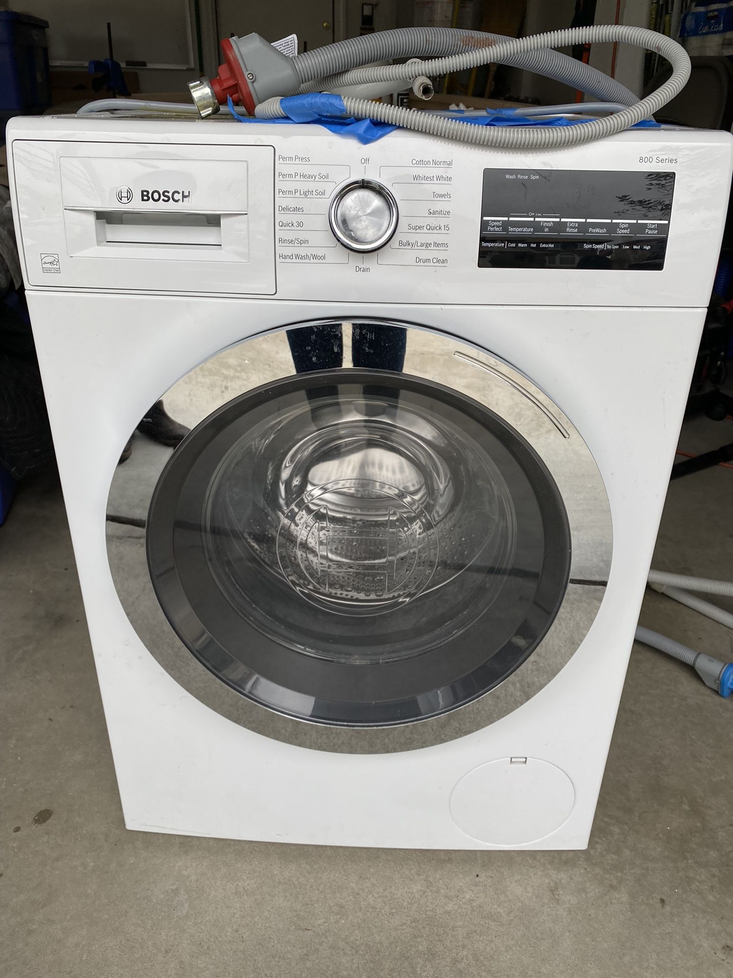 Bosch 800 Series Compact Washer and Dryer