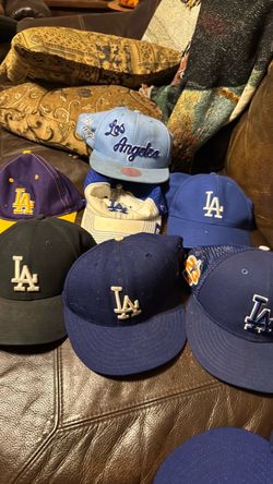 LA Dodgers Hat Collection – Lot of 7