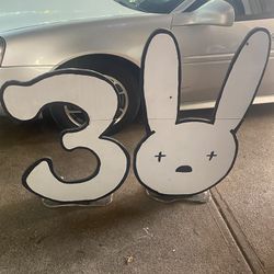 Bad Bunny 30th Party Decoration 