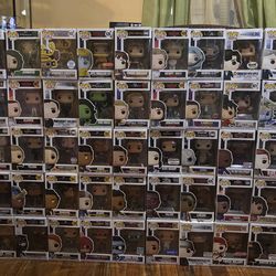 Around 50 Funko pop lot