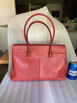 Like New Tod’s Calfskin Tote  Authentic