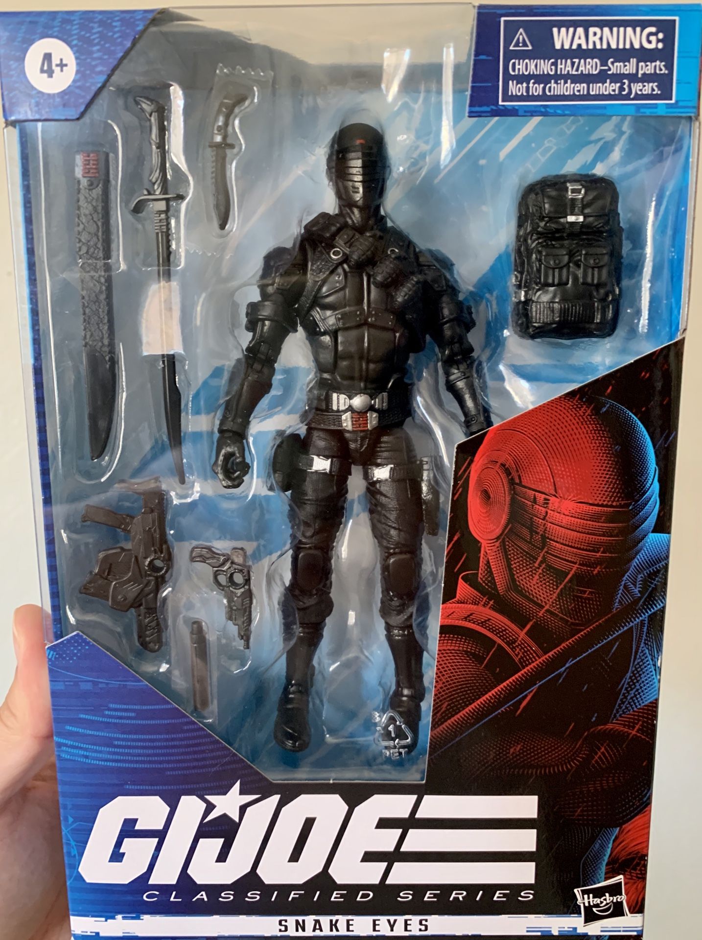 GI Joe Classified Series Snake Eyes Figure