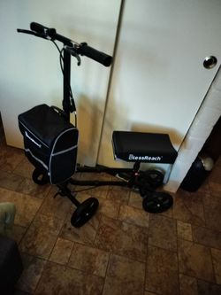 BlessReach Knee Scooter with Bag