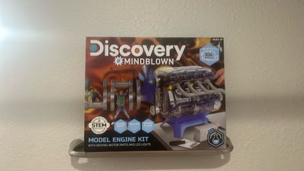 Discovery kids model engine making kit