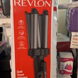 REVLON Jumbo 3 Barrel Ceramic Waver