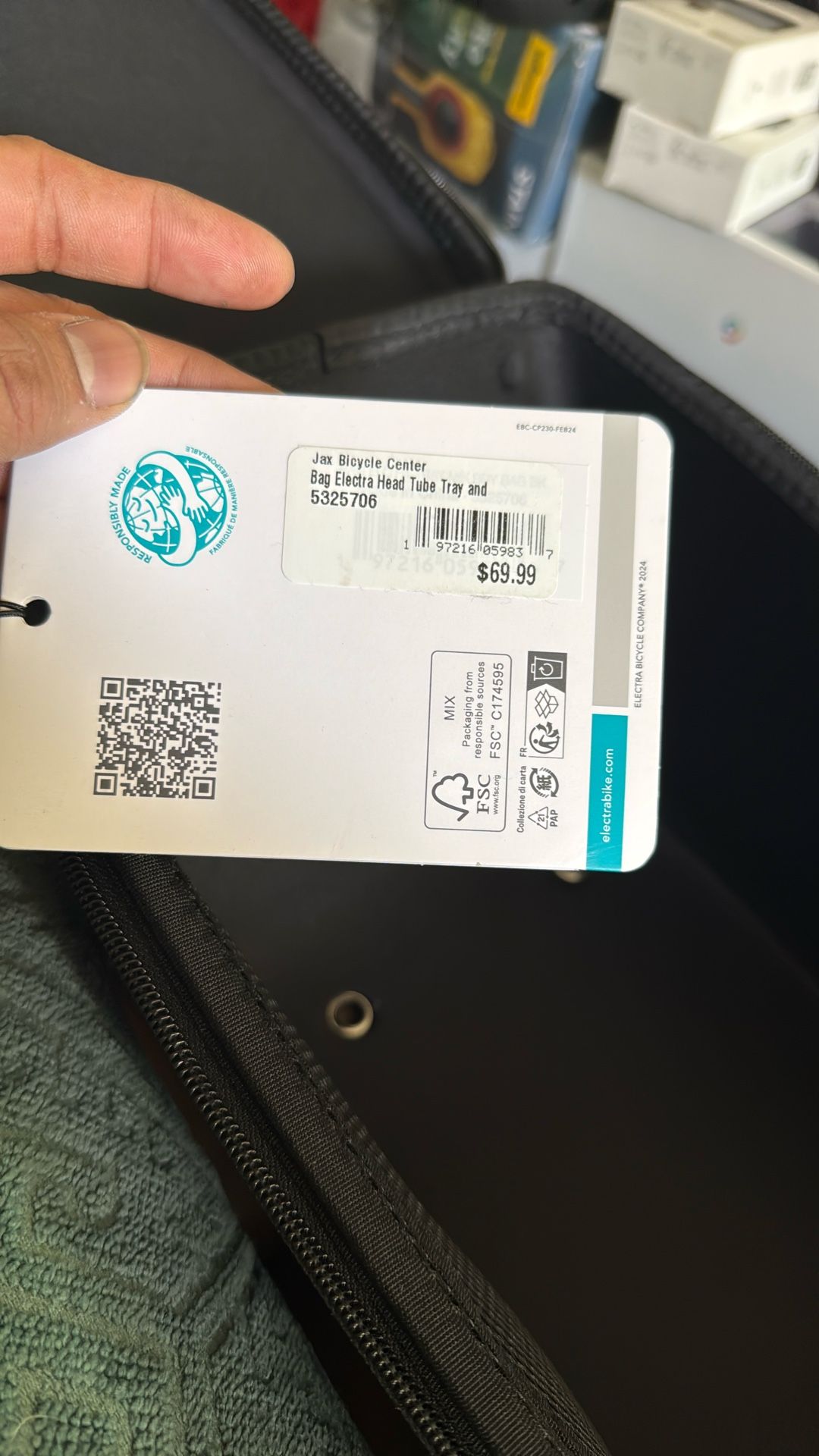 Ponto Go! Front Tray Bag