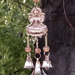 Orange Chakra Beads & Bells - Lakshmi Wind Chime