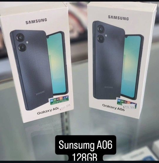 Samsung A06. 128GB. Unlocked. International