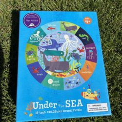 Under the Sea Round Puzzle 
