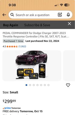 Pedal commander Dodge Charger