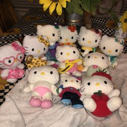 Hello Kitty Plushies
