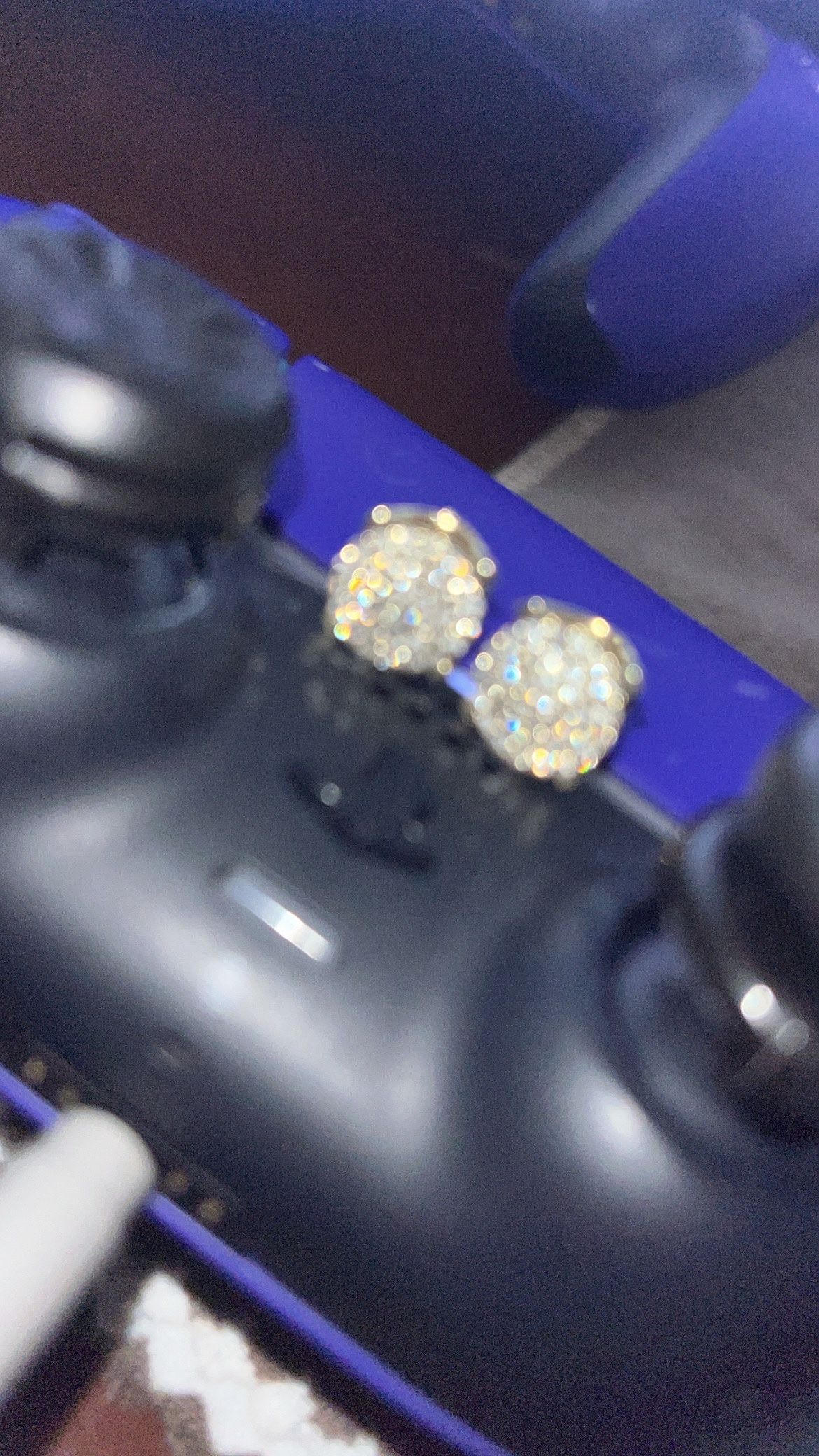 Men’s Vvs Diamond Earrings