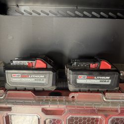 Milwaukee M18 Xc6.0 Batteries 