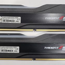 G.SKILL Trident Z5 RGB 64GB (2 x 32GB) 6800 MT/s DDR5 (INTEL XMP) *CL34* Desktop RAM Memory