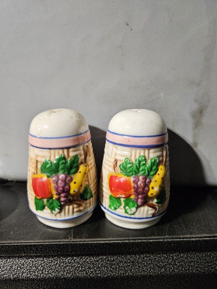 Vintage Salt and Pepper Shakers