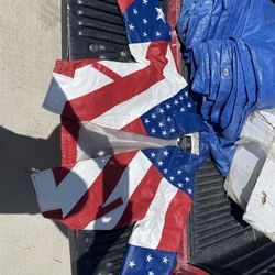 Oscar Piel  Kids USA Leather Jacket (M) Asking $45