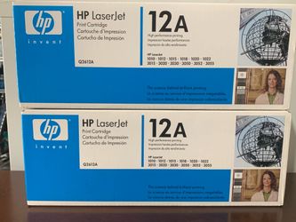 HP LaserJet 12A Q2612A Toner 2 pack