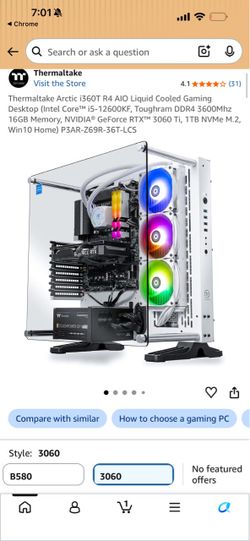 Thermaltake Avalanche i360t Gaming PC