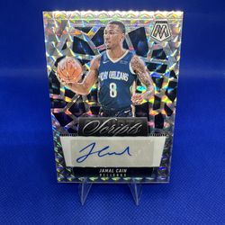 2024-25 Mosaic SILVER MOSAICAUTO SCRIPTS Jamal Cain Pelicans #MS-JCN